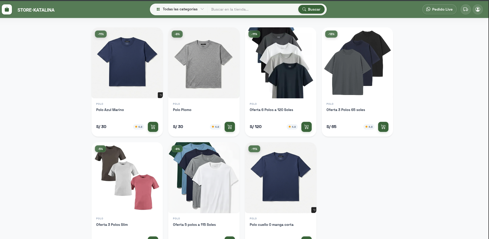 Tienda virtual para courier en Lima Peru